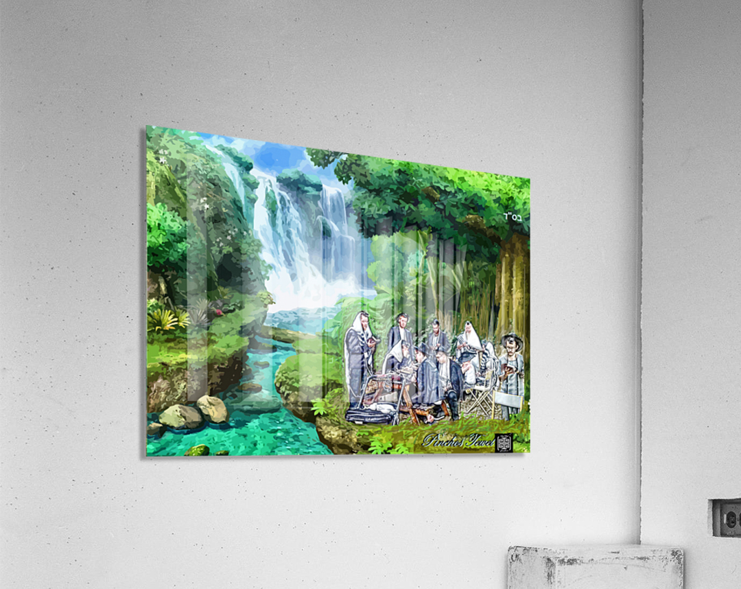 Praying with MINYAN Acrylic Print