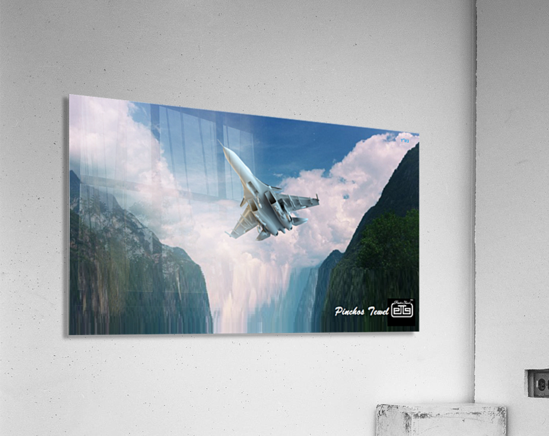 ART  jet   Clouds 1 Acrylic Print