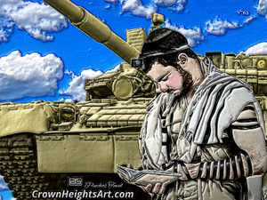 ART   Army Soldier Praying  to G-D ALMIGHTY 