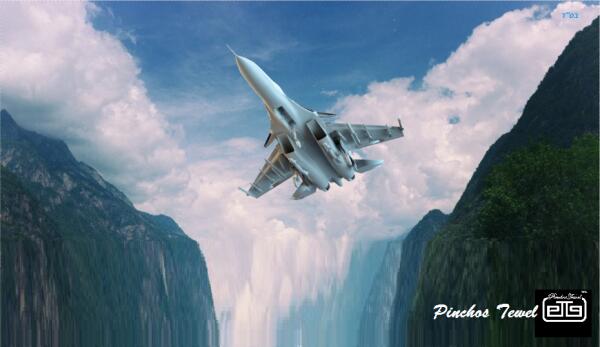 ART  jet   Clouds 1 Print