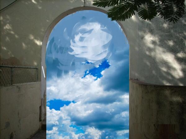 ArtDesign26.com   gate to sky Print