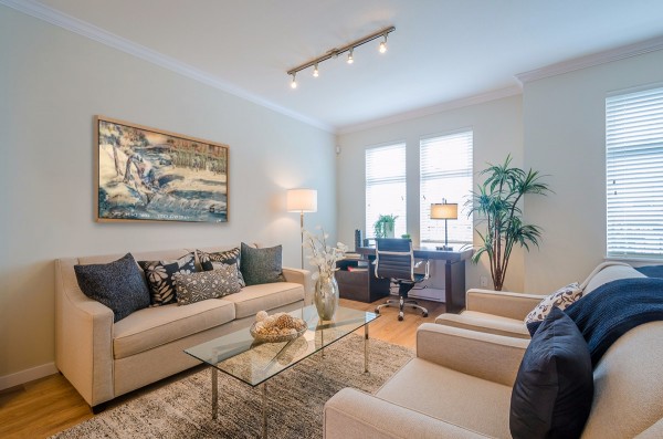 monogram art    snow water falls 2 Print