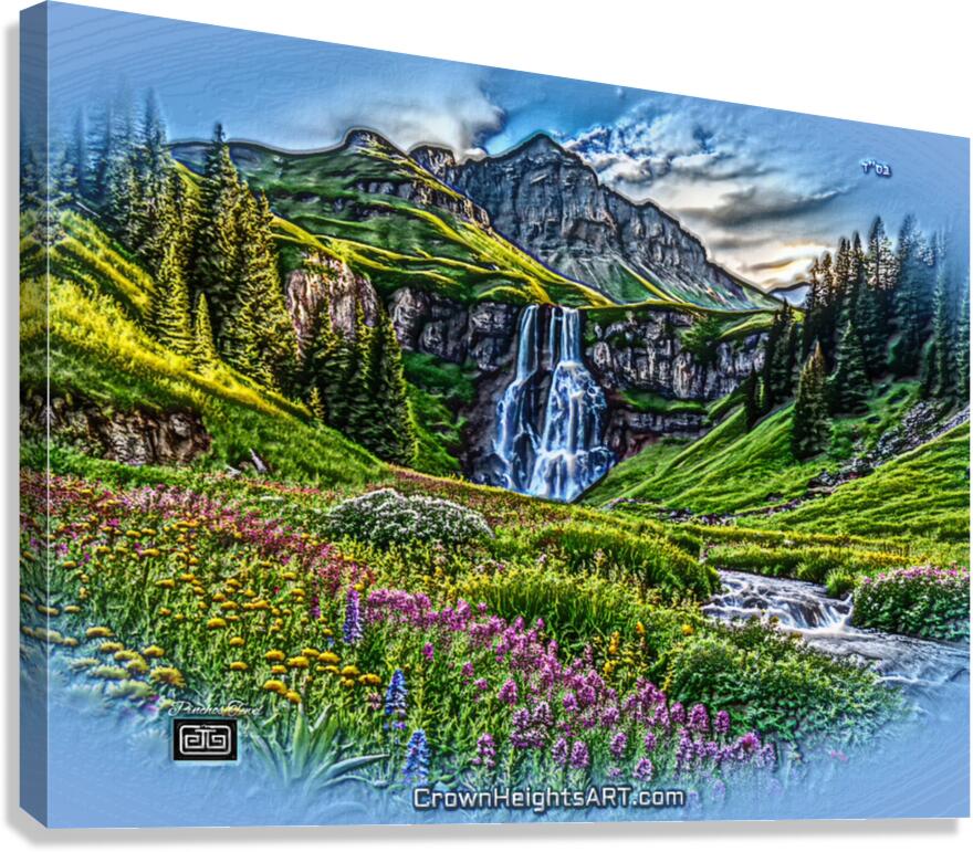 art   landscape 1 Canvas Print
