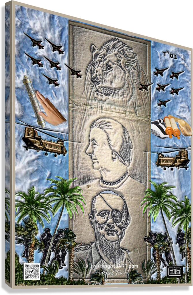 ART   The Forces A Canvas Print