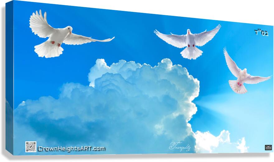 art tranquility 3 Canvas Print