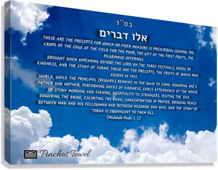 Eiloo Devarim sky PM Canvas Print