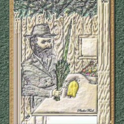 Lulav & Esrog  in Sukah