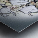 helping a young man with TEFILIN 1 Metal print