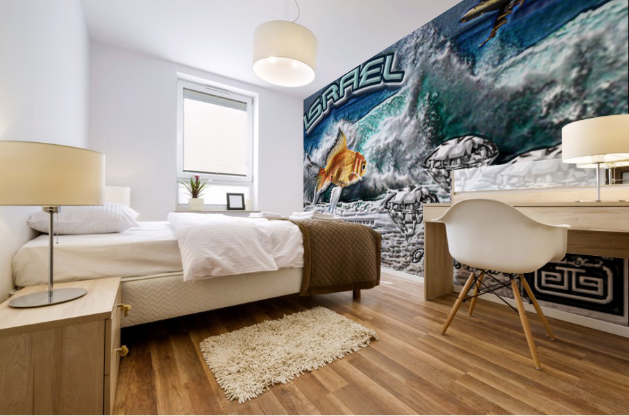 Prophecy of Isaiah 60:05 Mural print