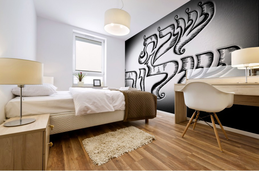 Shabat shalom  Mural print