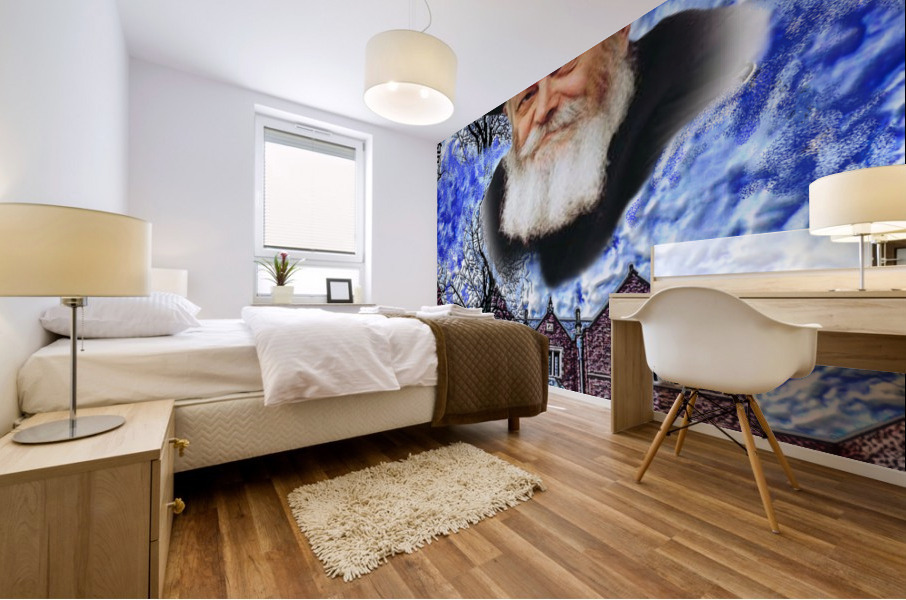art   770 - REBBE -yevarechecha AAA. 2 Mural print