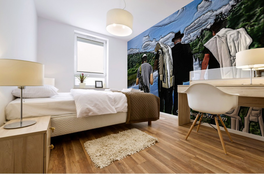 art   tashlich in israel 60x44  1 Mural print