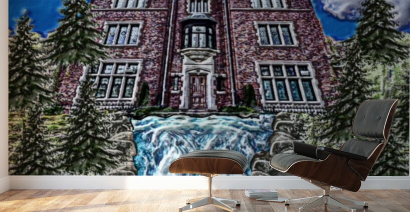 ART  770   water falls AA yofutzu maayonoisecho chutzoh Wall Murals