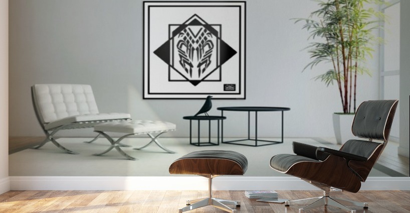 art - monogram artdesign26 wall art 101 Wall Murals