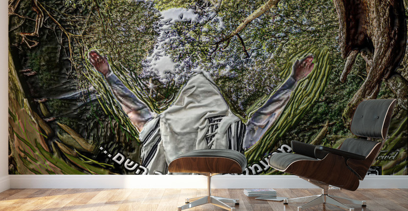   calling to G-D Almighty from  deep... Wall Murals