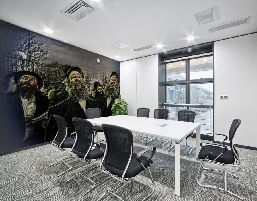 ART   KIDUSH LEVONOH   AA Wall Printing