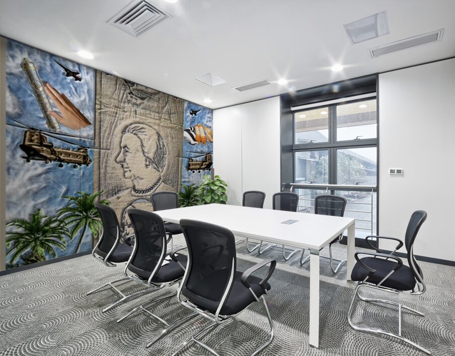 ART   The Forces A Wall Printing