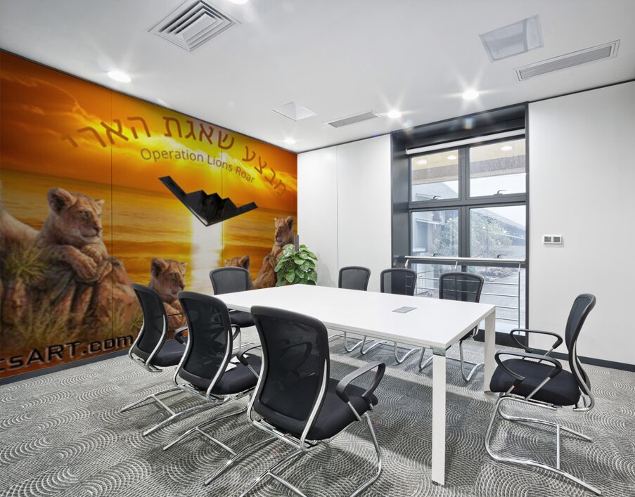 art LIONS roar AA Wall Printing