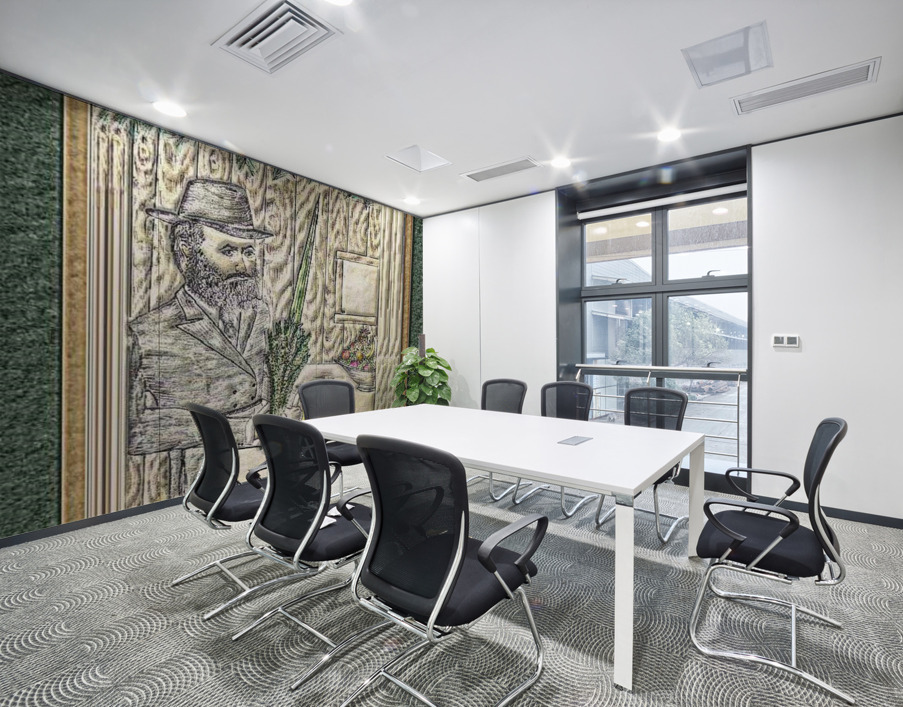 Lulav & Esrog  in Sukah Wall Printing