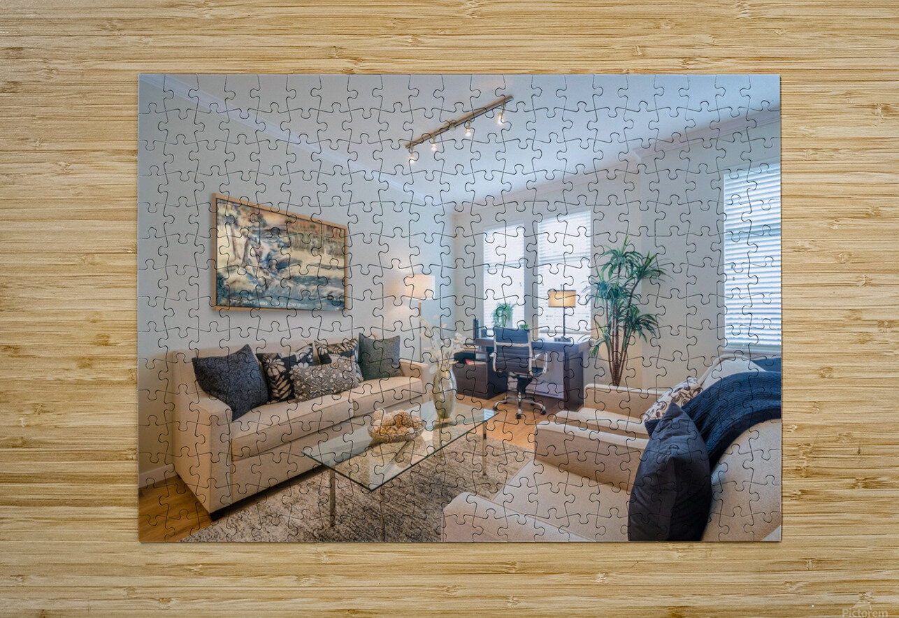 monogram art    snow water falls 2 pinchos tewel Puzzle printing