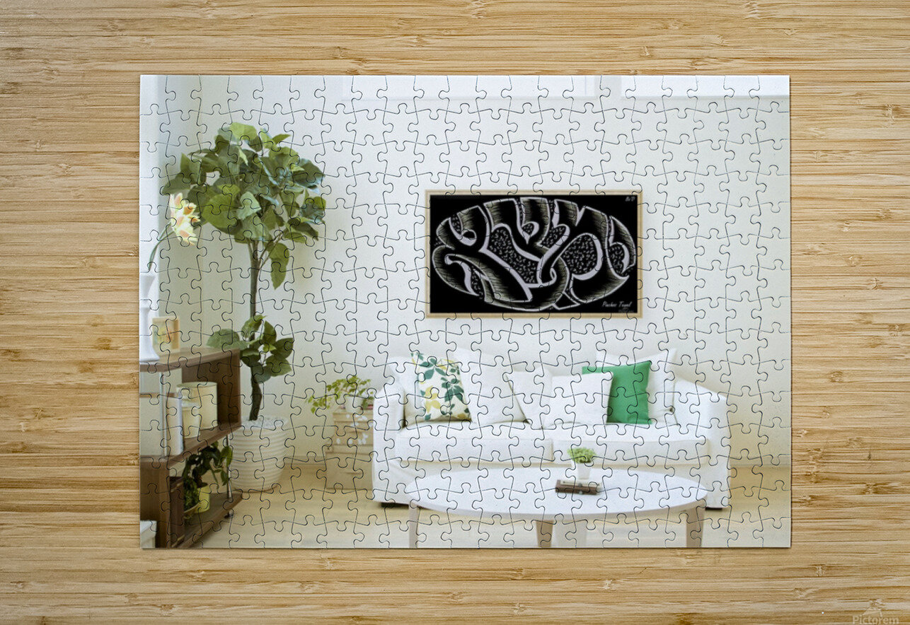 monogram art  YIMTZA   -FOR DISPLAY ONLY pinchos tewel Puzzle printing