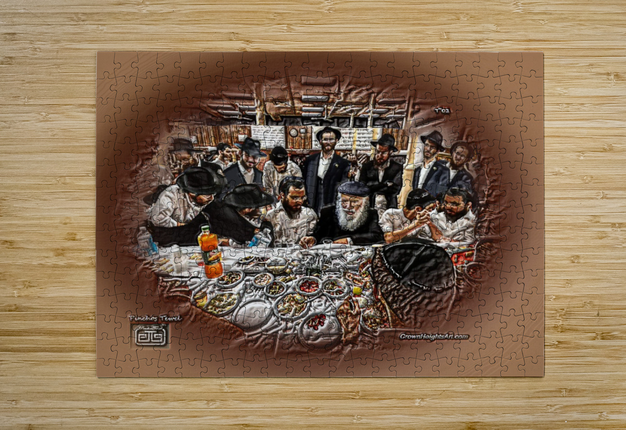 art farbrengen 770 7A pinchos tewel Puzzle printing