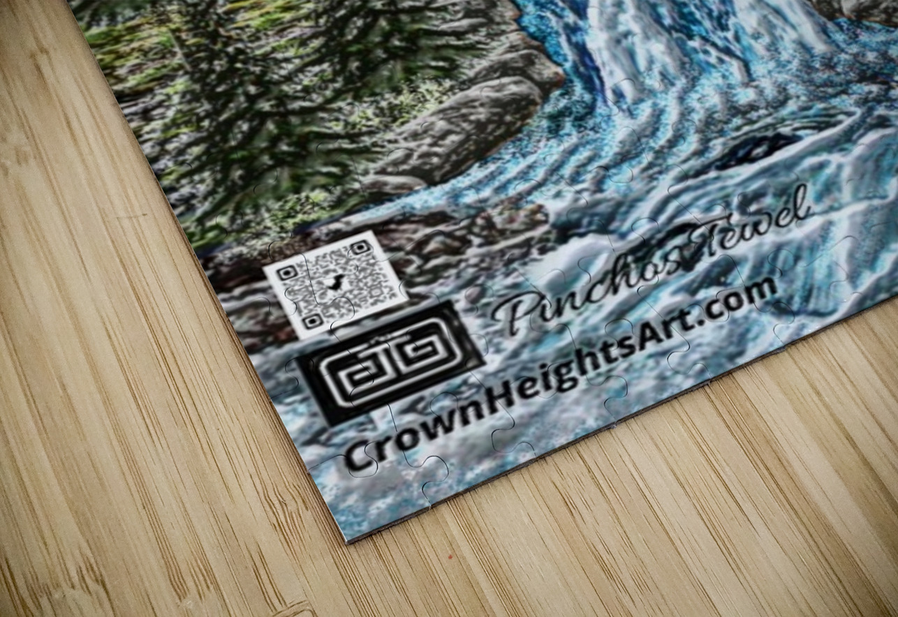 ART  770   water falls AA yofutzu maayonoisecho chutzoh pinchos tewel Puzzle