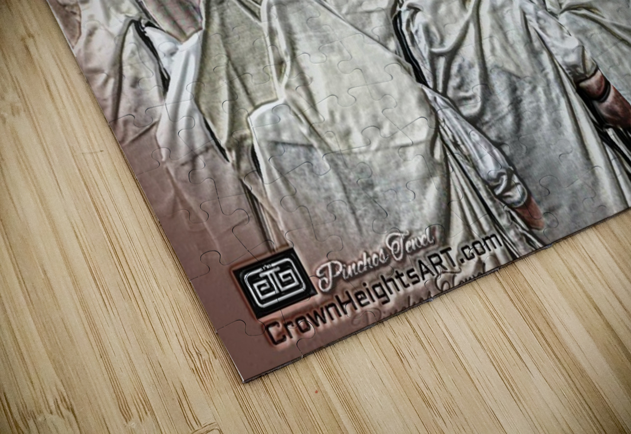 art   praying at KOTEL   AA pinchos tewel Puzzle