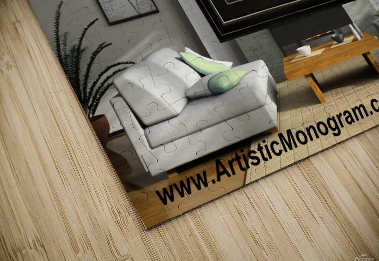 art   monogram   dove pinchos tewel Puzzle