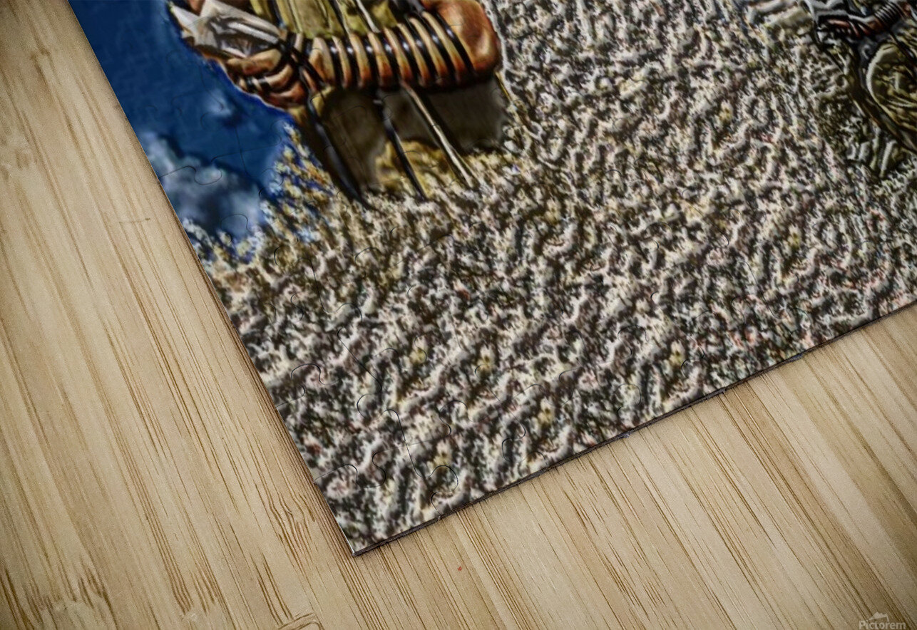 army praying with  Tefilin  pinchos tewel Puzzle