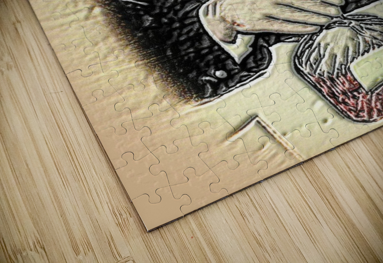 art   chosid farbrenging  4A pinchos tewel Puzzle