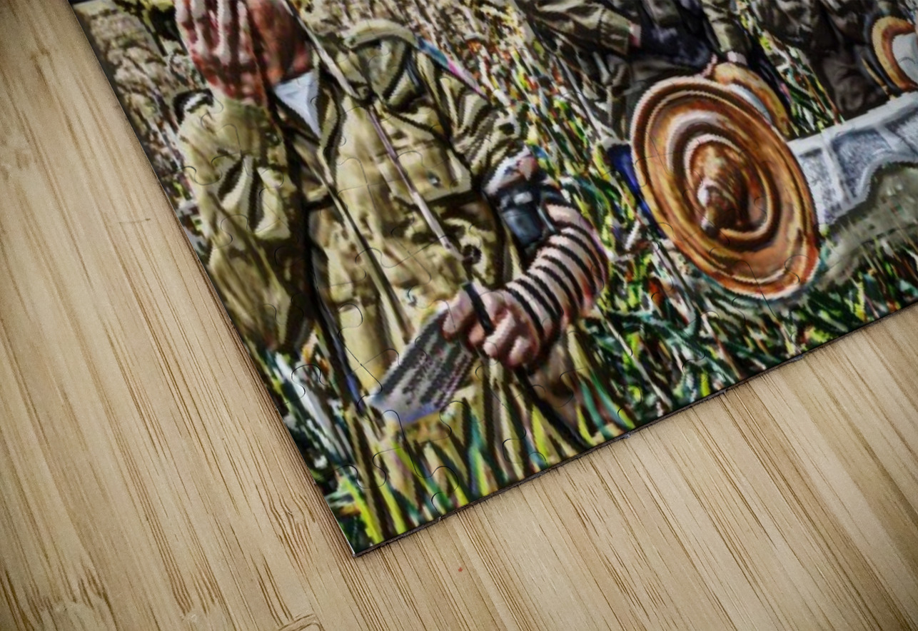 art   soldiers reading TORAH  AA pinchos tewel Puzzle
