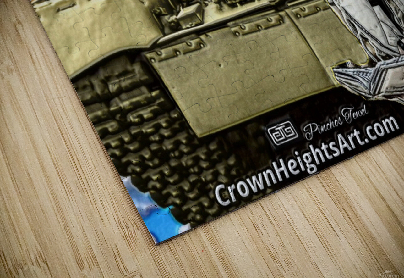 ART   Army Soldier Praying  to G-D ALMIGHTY  pinchos tewel Puzzle