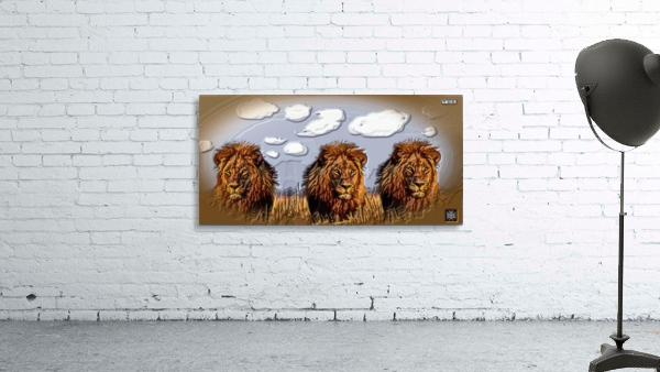 art   lion x3  AAA2 Wall Preview