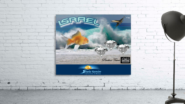 ART  Pinchos   israel ocean diamonds. AA   shefa yamim 1 Wall Preview
