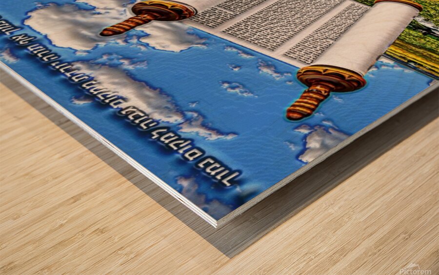 art   award    custom plaque 1 Wood print