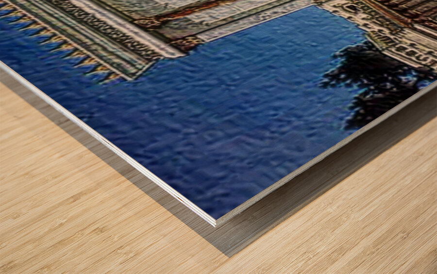 art  BET HAMIKDASH 3AA Wood print